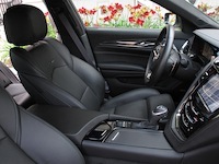 2014 Cadillac CTS V-Sport front leather seats