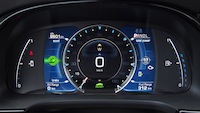 2014 Cadillac ELR digital gauges
