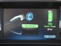 2014 Chevrolet Volt fully charged display