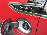 2014 Chevrolet Volt Red plug in socket