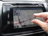 2014 Honda Civic Sedan Touring touch screen display drag