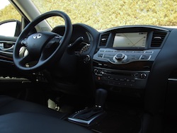 2014 Infiniti QX60 Hybrid interior dashboard view