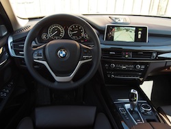 2014 BMW X5 xDrive 35i Sparking Brown Metallic interior dash steering wheel
