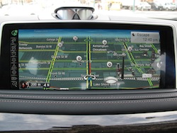 2014 BMW X5 xDrive 35i Sparking Brown Metallic display navigation