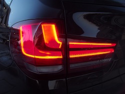 2014 BMW X5 xDrive 35i Sparking Brown Metallic rear taillights
