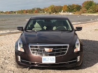 2015 Cadillac ATS Coupe brown
