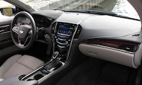 2015 Cadillac ATS Coupe interior beige leather
