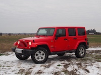 2015 Jeep Wrangler Unlimited Sahara red