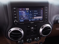jeep wrangler sahara infotainment touchscreen