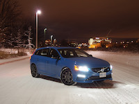 2015 Volvo V60 Polestar ice and snow
