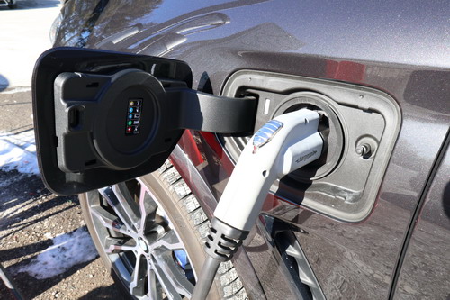 2020 BMW X3 xDrive30e Plug-In Hybrid charge port